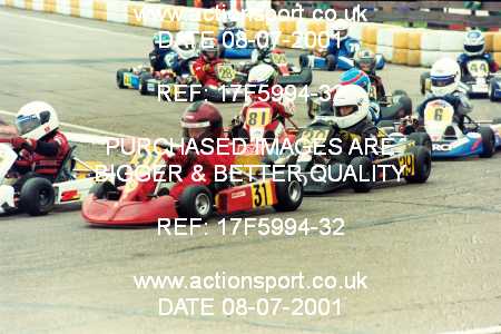 Photo: 17F5994-32 ActionSport Photography 08/07/2001 Hunts Kart Club - Kimbolton _3_Cadets #39
