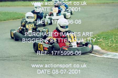 Photo: 17F5996-06 ActionSport Photography 08/07/2001 Hunts Kart Club - Kimbolton _3_Cadets #39