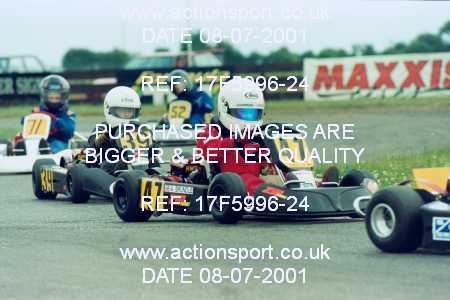 Photo: 17F5996-24 ActionSport Photography 08/07/2001 Hunts Kart Club - Kimbolton _3_Cadets #39