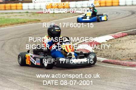 Photo: 17F6001-15 ActionSport Photography 08/07/2001 Hunts Kart Club - Kimbolton _6_Yamaha #19