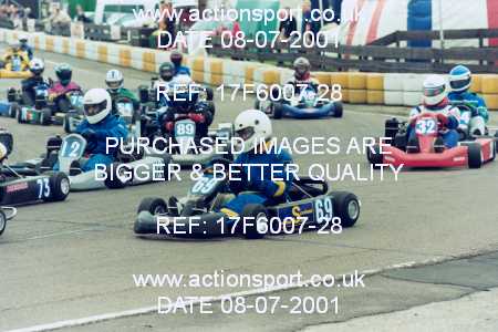 Photo: 17F6007-28 ActionSport Photography 08/07/2001 Hunts Kart Club - Kimbolton _7_Rotax #12