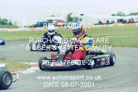 Photo: 17F6012-24 ActionSport Photography 08/07/2001 Hunts Kart Club - Kimbolton _9_JuniorTKMInter #60