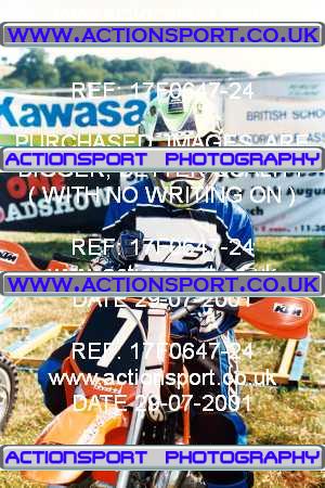 Photo: 17F0647-24 ActionSport Photography 29/07/2001 Moredon MX Aces of Motocross - Farleigh Castle _2_60s #7