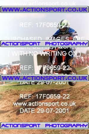 Photo: 17F0659-22 ActionSport Photography 29/07/2001 Moredon MX Aces of Motocross - Farleigh Castle _2_60s #7