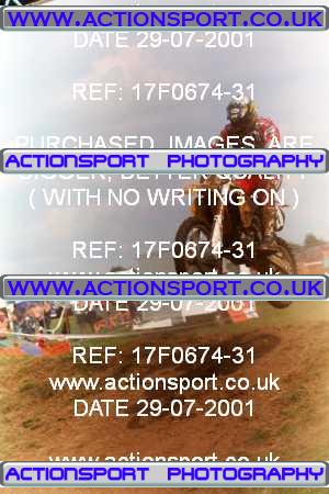Photo: 17F0674-31 ActionSport Photography 29/07/2001 Moredon MX Aces of Motocross - Farleigh Castle _6_AMX #28