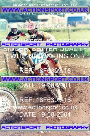 Photo: 18F6309-18 ActionSport Photography 19/08/2001 AMCA Warsop MCC - Sherwood Forest _3_125Experts-125Seniors #79