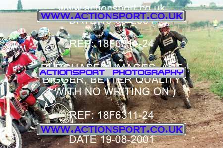 Photo: 18F6311-24 ActionSport Photography 19/08/2001 AMCA Warsop MCC - Sherwood Forest _4_250-750Juniors #76
