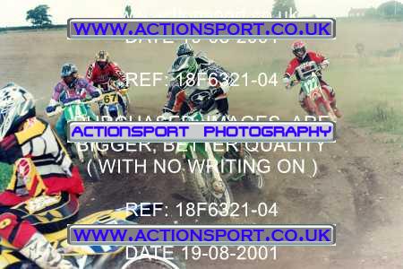 Photo: 18F6321-04 ActionSport Photography 19/08/2001 AMCA Warsop MCC - Sherwood Forest _8_250Seniors #122