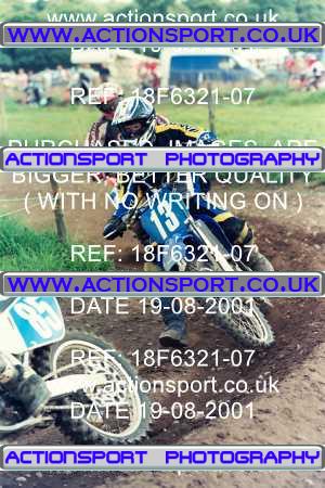 Photo: 18F6321-07 ActionSport Photography 19/08/2001 AMCA Warsop MCC - Sherwood Forest _8_250Seniors #13