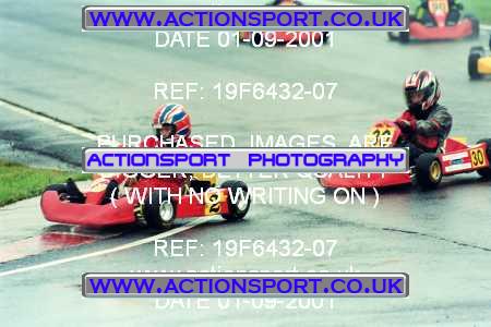 Photo: 19F6432-07 ActionSport Photography 01/09/2001 Ulster Kart Club Ulster Cup Rd 6 - Nutts Corner _5_Cadets #2