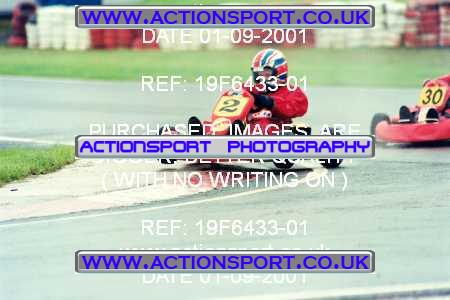 Photo: 19F6433-01 ActionSport Photography 01/09/2001 Ulster Kart Club Ulster Cup Rd 6 - Nutts Corner _5_Cadets #2
