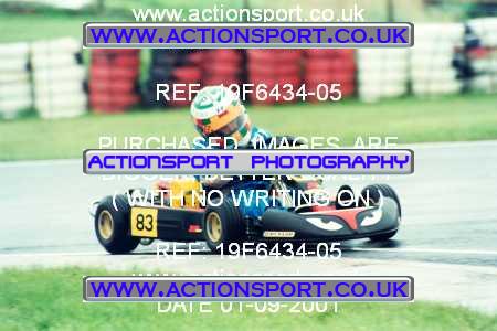 Photo: 19F6434-05 ActionSport Photography 01/09/2001 Ulster Kart Club Ulster Cup Rd 6 - Nutts Corner _5_Cadets #83