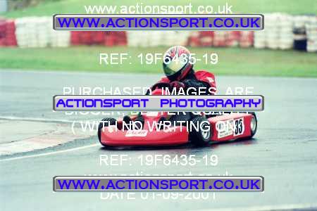Photo: 19F6435-19 ActionSport Photography 01/09/2001 Ulster Kart Club Ulster Cup Rd 6 - Nutts Corner _6_JuniorTKM-Inters #33
