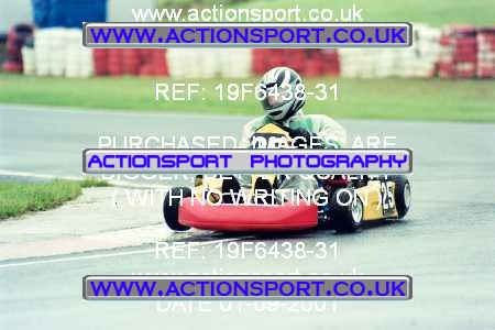 Photo: 19F6438-31 ActionSport Photography 01/09/2001 Ulster Kart Club Ulster Cup Rd 6 - Nutts Corner _8_ProKarts #25