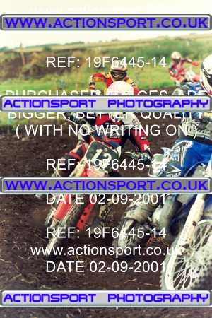 Photo: 19F6445-14 ActionSport Photography 02/09/2001 AMCA Blackpool MXC - Garstang _1_InterJuniors #13