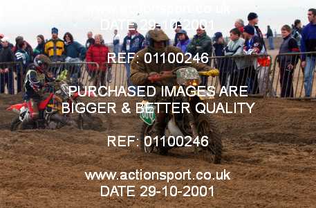 Photo: 01100246 ActionSport Photography 27,28/10/2001 Weston Beach Race  _2_Sunday #660
