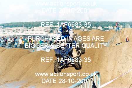 Photo: 1AF6683-35 ActionSport Photography 27,28/10/2001 Weston Beach Race  _1_Saturday #395