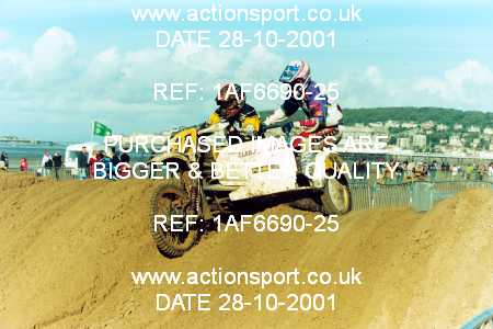Photo: 1AF6690-25 ActionSport Photography 27,28/10/2001 Weston Beach Race  _1_Saturday #35