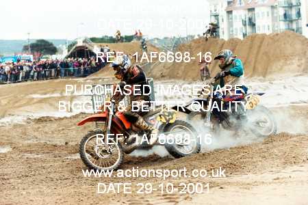 Photo: 1AF6698-16 ActionSport Photography 27,28/10/2001 Weston Beach Race  _2_Sunday #531