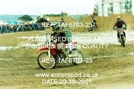 Photo: 1AF6703-23 ActionSport Photography 27,28/10/2001 Weston Beach Race  _2_Sunday #592