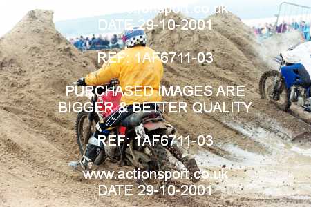 Photo: 1AF6711-03 ActionSport Photography 27,28/10/2001 Weston Beach Race  _2_Sunday #462