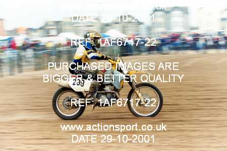 Photo: 1AF6717-22 ActionSport Photography 27,28/10/2001 Weston Beach Race  _2_Sunday #299