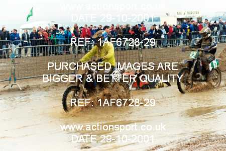 Photo: 1AF6728-29 ActionSport Photography 27,28/10/2001 Weston Beach Race  _2_Sunday #62