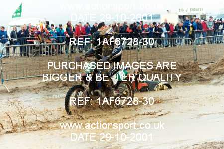 Photo: 1AF6728-30 ActionSport Photography 27,28/10/2001 Weston Beach Race  _2_Sunday #62