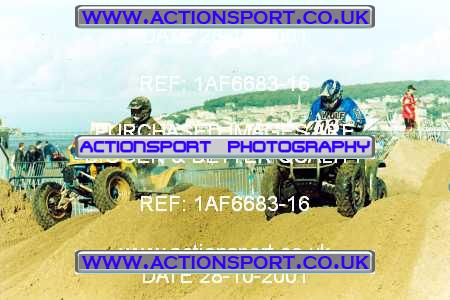 Photo: 1AF6683-16 ActionSport Photography 27,28/10/2001 Weston Beach Race  _1_Saturday #9101