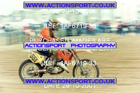 Photo: 1AF6719-33 ActionSport Photography 27,28/10/2001 Weston Beach Race  _2_Sunday #551