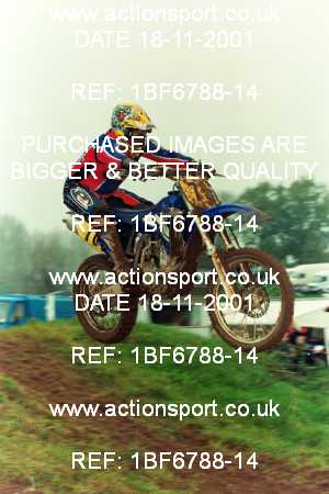 Photo: 1BF6788-14 ActionSport Photography 18/11/2001 AMCA Newport MXC - Long Lane _6_ExpertsUnlimited #76