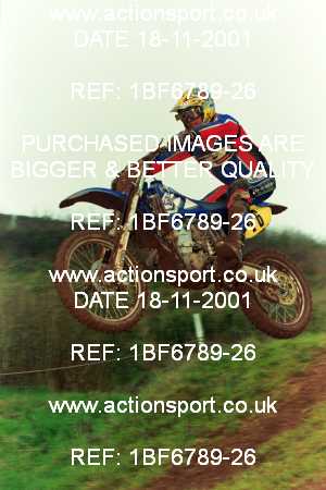 Photo: 1BF6789-26 ActionSport Photography 18/11/2001 AMCA Newport MXC - Long Lane _6_ExpertsUnlimited #76