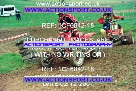 Photo: 1CF6842-18 ActionSport Photography 02/12/2001 ACU Hampshire MX Club - Waddon Farm  _2_Quads #18