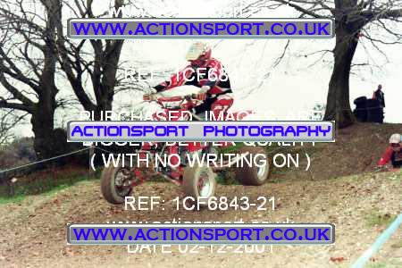 Photo: 1CF6843-21 ActionSport Photography 02/12/2001 ACU Hampshire MX Club - Waddon Farm  _2_Quads #18