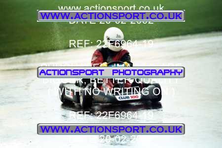 Photo: 22F6964-19 ActionSport Photography 20/02/2002 British Universities Kart Championship - Whilton Mill _1_AllPhotos #17