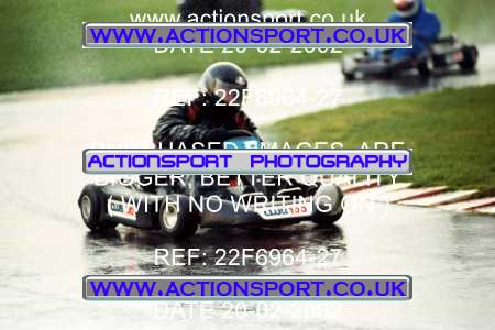 Photo: 22F6964-27 ActionSport Photography 20/02/2002 British Universities Kart Championship - Whilton Mill _1_AllPhotos #5