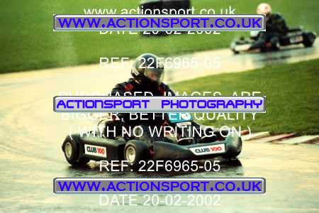 Photo: 22F6965-05 ActionSport Photography 20/02/2002 British Universities Kart Championship - Whilton Mill _1_AllPhotos #5