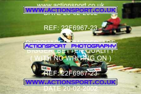 Photo: 22F6967-23 ActionSport Photography 20/02/2002 British Universities Kart Championship - Whilton Mill _1_AllPhotos #5
