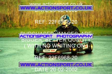 Photo: 22F6968-20 ActionSport Photography 20/02/2002 British Universities Kart Championship - Whilton Mill _1_AllPhotos #5