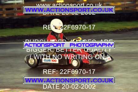 Photo: 22F6970-17 ActionSport Photography 20/02/2002 British Universities Kart Championship - Whilton Mill _1_AllPhotos #17