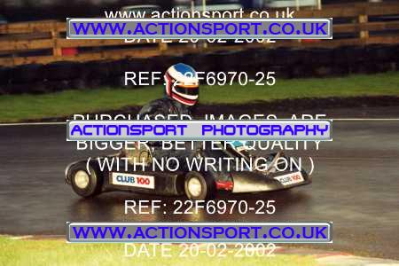 Photo: 22F6970-25 ActionSport Photography 20/02/2002 British Universities Kart Championship - Whilton Mill _1_AllPhotos #5