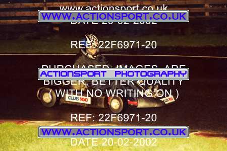 Photo: 22F6971-20 ActionSport Photography 20/02/2002 British Universities Kart Championship - Whilton Mill _1_AllPhotos #5