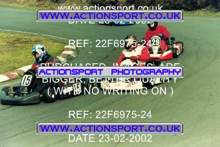 Photo: 22F6975-24 ActionSport Photography 23/02/2002 Camberley Kart Club - Blackbushe  _2_ProKarts #29