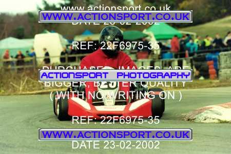 Photo: 22F6975-35 ActionSport Photography 23/02/2002 Camberley Kart Club - Blackbushe  _2_ProKarts #29