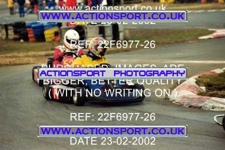 Photo: 22F6977-26 ActionSport Photography 23/02/2002 Camberley Kart Club - Blackbushe  _4_SeniorTKM #74