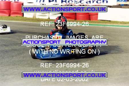 Photo: 23F6994-26 ActionSport Photography 02/03/2002 F6 Karting - Buckmore Park _4_HondaCadet #15