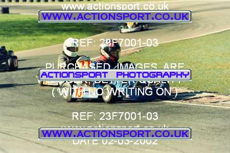 Photo: 23F7001-03 ActionSport Photography 02/03/2002 F6 Karting - Buckmore Park _4_HondaCadet #15