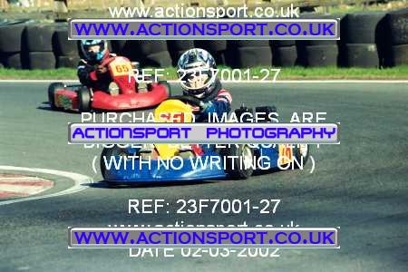 Photo: 23F7001-27 ActionSport Photography 02/03/2002 F6 Karting - Buckmore Park _4_HondaCadet #78