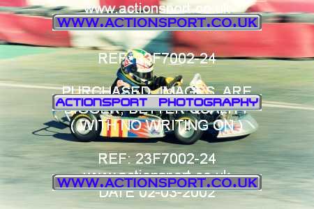 Photo: 23F7002-24 ActionSport Photography 02/03/2002 F6 Karting - Buckmore Park _4_HondaCadet #11