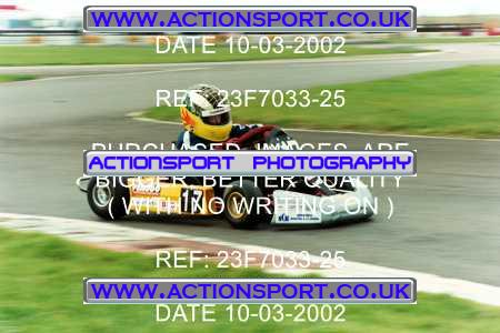 Photo: 23F7033-25 ActionSport Photography 10/03/2002 Hunts Kart Club - Kimbolton _2_Cadets #17